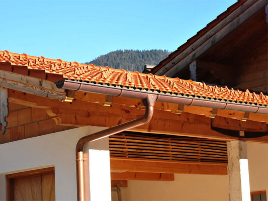 The Enduring Charm of Copper Gutters